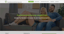 Desktop Screenshot of kautionsversicherung.com